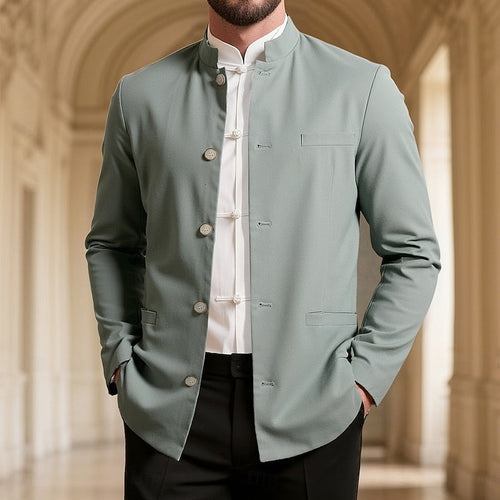 Helvano | Herrenjacke mit Stehkragen