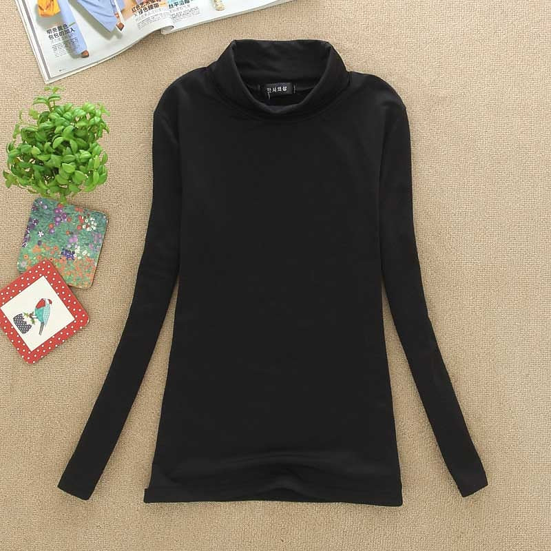 Helvano | Damen Rollkragenshirt mit Fleecefutter