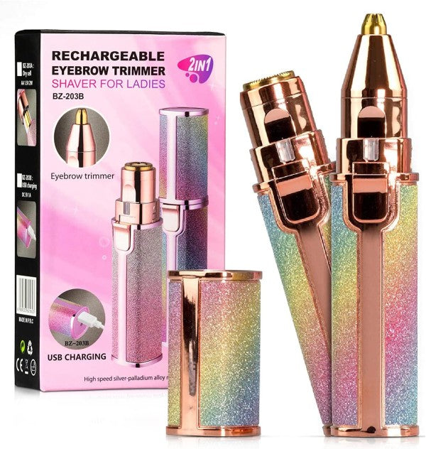Helvano | 2-in-1 Gesichts- &amp; Augenbrauen-Epilierer für Damen