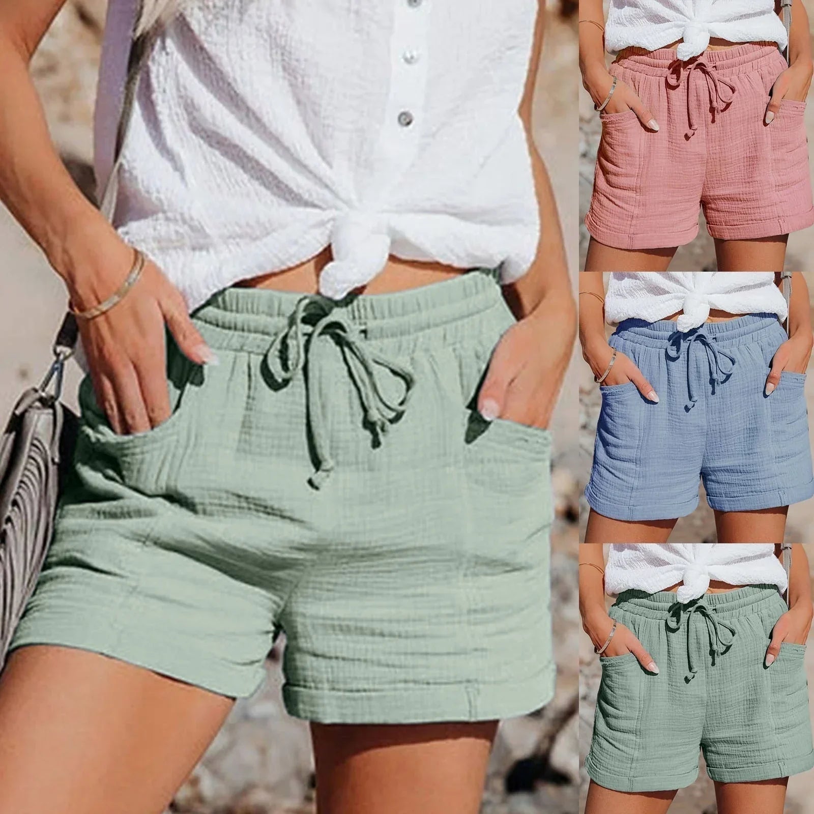 Helvano | Lockere Sommershorts für Damen