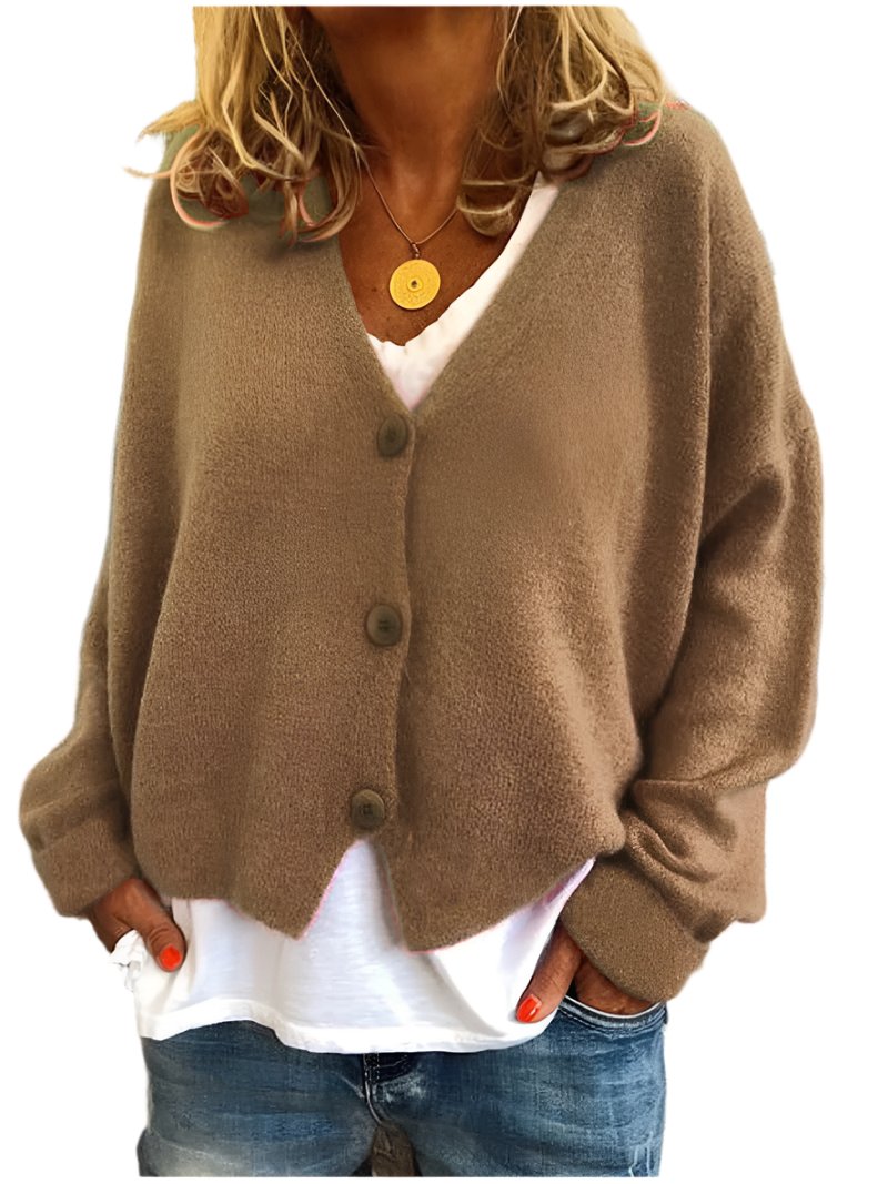 Helvano | Kuschelige Strickjacke für Damen