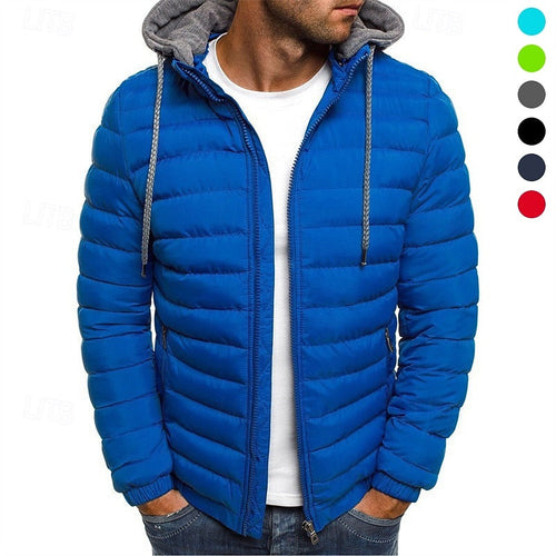 Helvano | Gesteppte Pufferjacke mit Kapuze für Herren