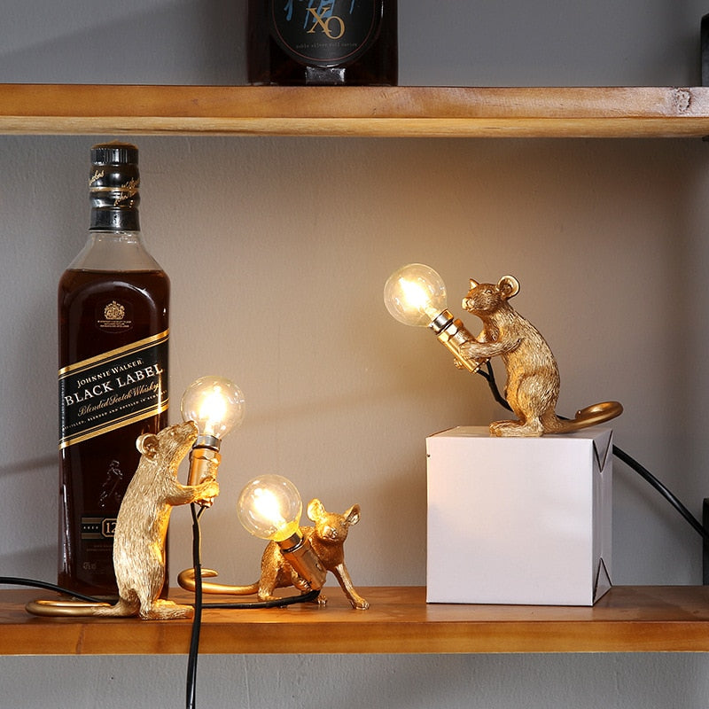 Helvano | Maus-Tischlampe fürs Zuhause