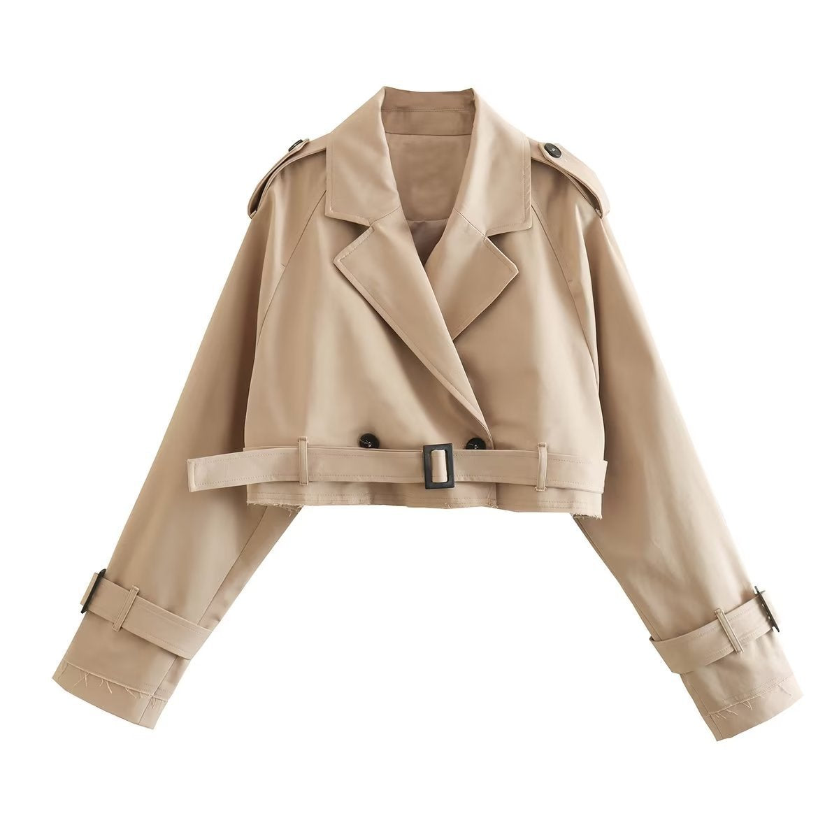 Helvano | Kurzer Trenchcoat für Damen