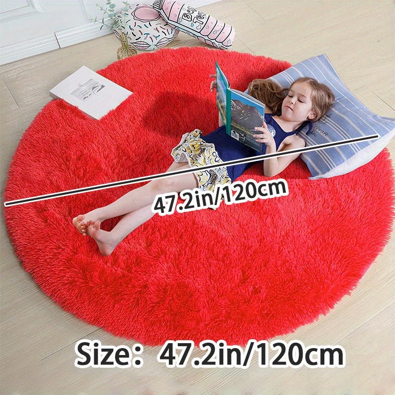 Helvano | Runder Flauschteppich