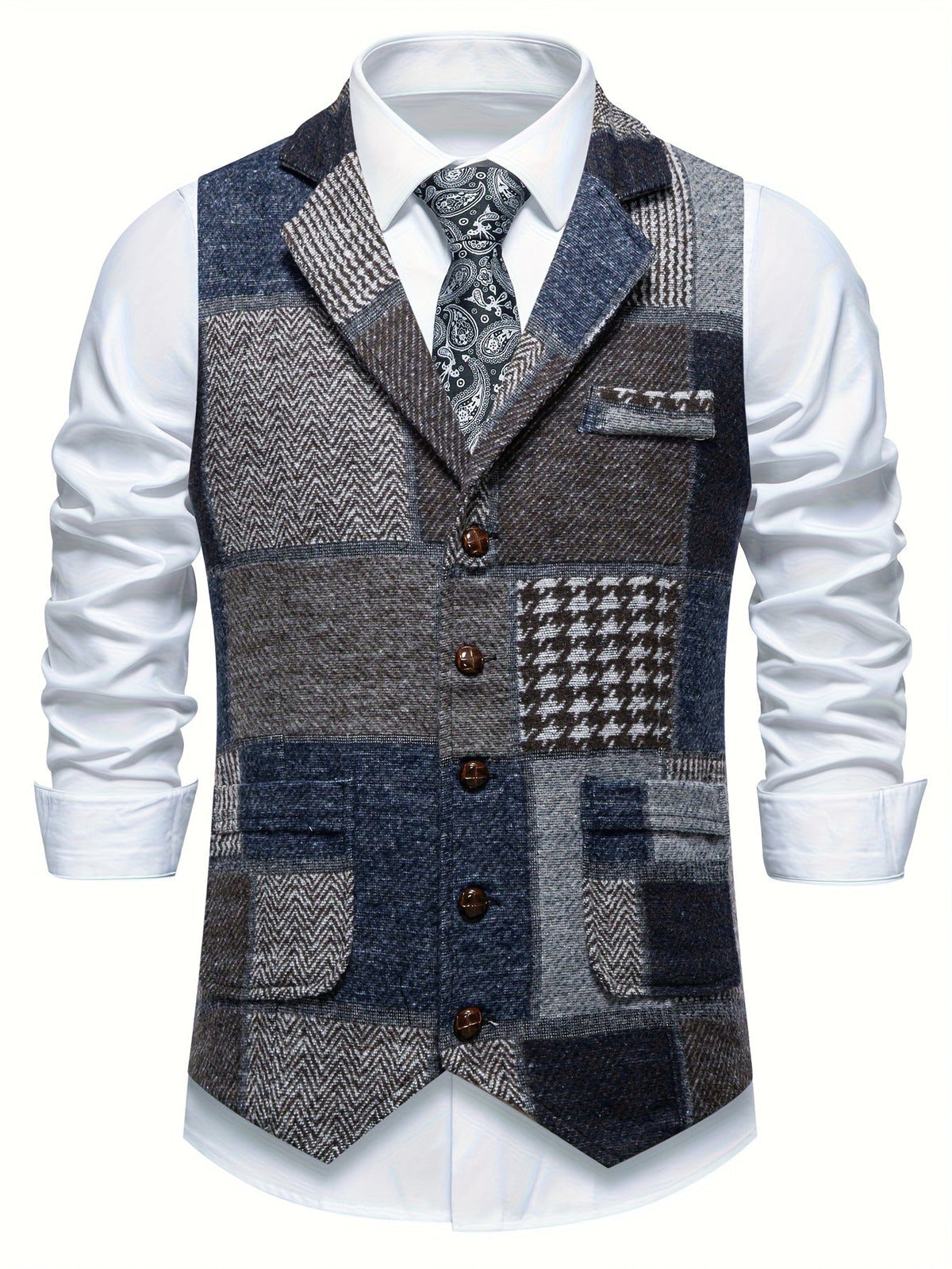 Helvano | Tweed-Weste für Herren