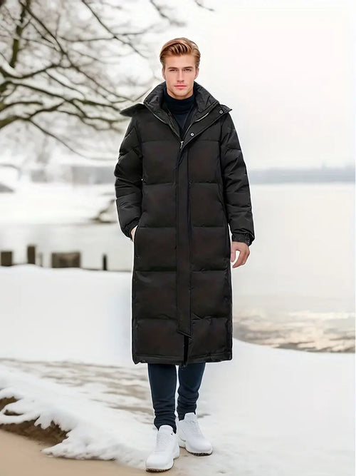 Helvano | Lange gesteppte Winterjacke für Herren