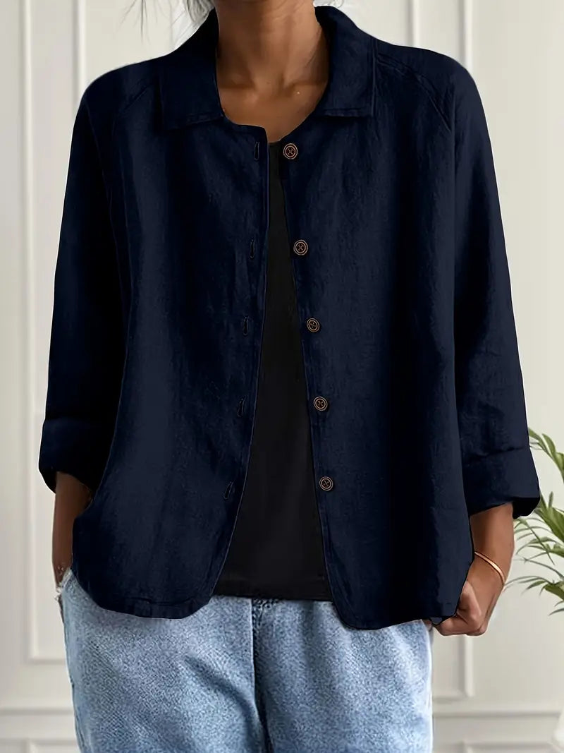 Helvano | Leichter Hemd-Cardigan für Damen