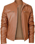 Helvano | Herren Bikerjacke mit Reissverschluss