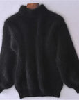 Helvano | Vintage Angora-Pullover für Damen