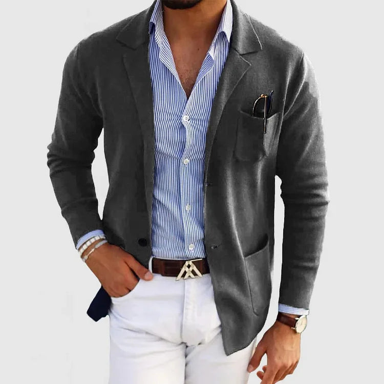 Helvano | Blazer für Herren mit weichem Stoff