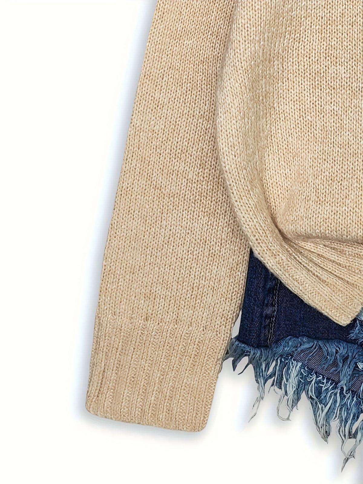 Helvano | Damen Strickpullover mit Katzenmotiv