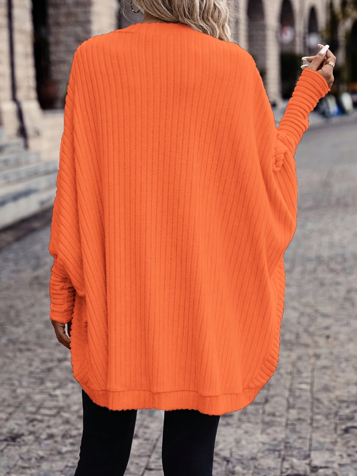 Helvano | Offener Strickcardigan für Damen