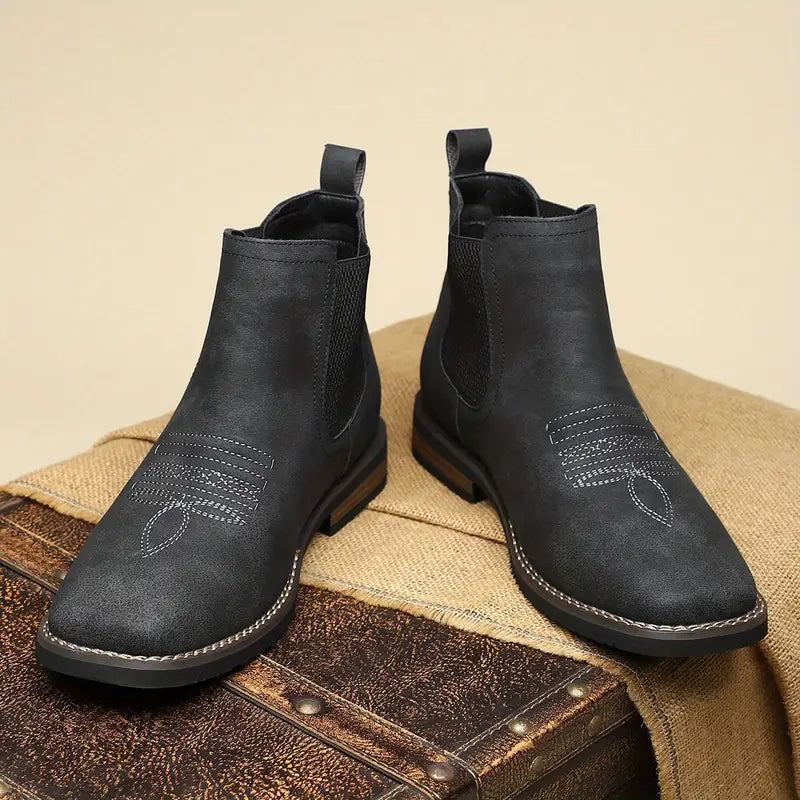 Helvano | Herren Chelsea-Stiefel zum Reinschlüpfen