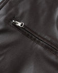 Helvano | Bikerjacke mit Stehkragen für Herren