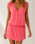Helvano | Drapiertes Midikleid für Damen