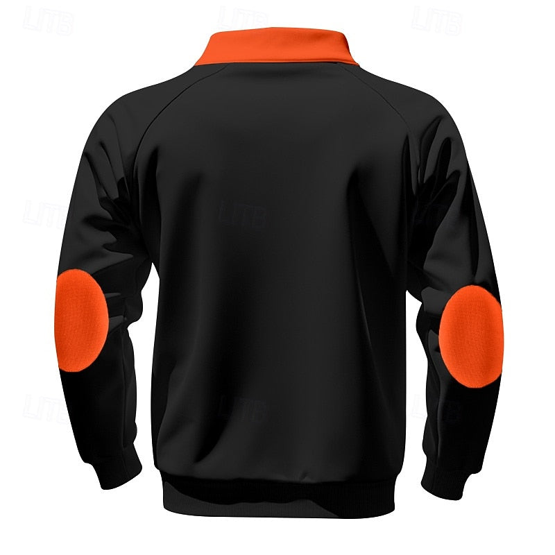 Helvano | Strick-Troyer mit Colour-Block für Herren