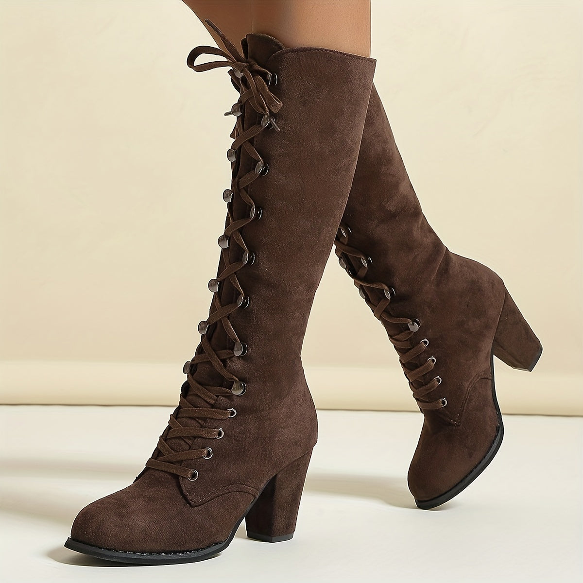 Helvano | Kniehohe Winterstiefel für Damen