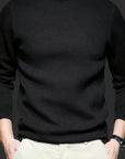 Helvano | Strickpullover mit Stehkragen für Herren
