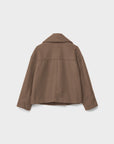 Helvano | Oversized Kurzmantel für Damen