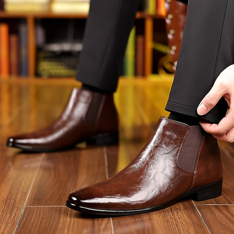 Helvano | Polierte Chelsea Boots für Herren