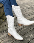 Helvano | Metallic Cowboy-Stiefel für Damen