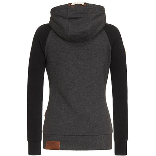 Helvano | Damen Hoodie mit Reissverschluss