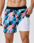 Helvano | Schnelltrocknende Badeshorts mit Kompression für Herren