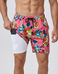 Helvano | Schnelltrocknende Badeshorts mit Kompression für Herren
