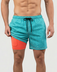 Helvano | Schnelltrocknende Badeshorts mit Kompression für Herren