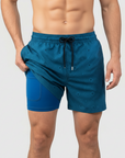 Helvano | Schnelltrocknende Badeshorts mit Kompression für Herren