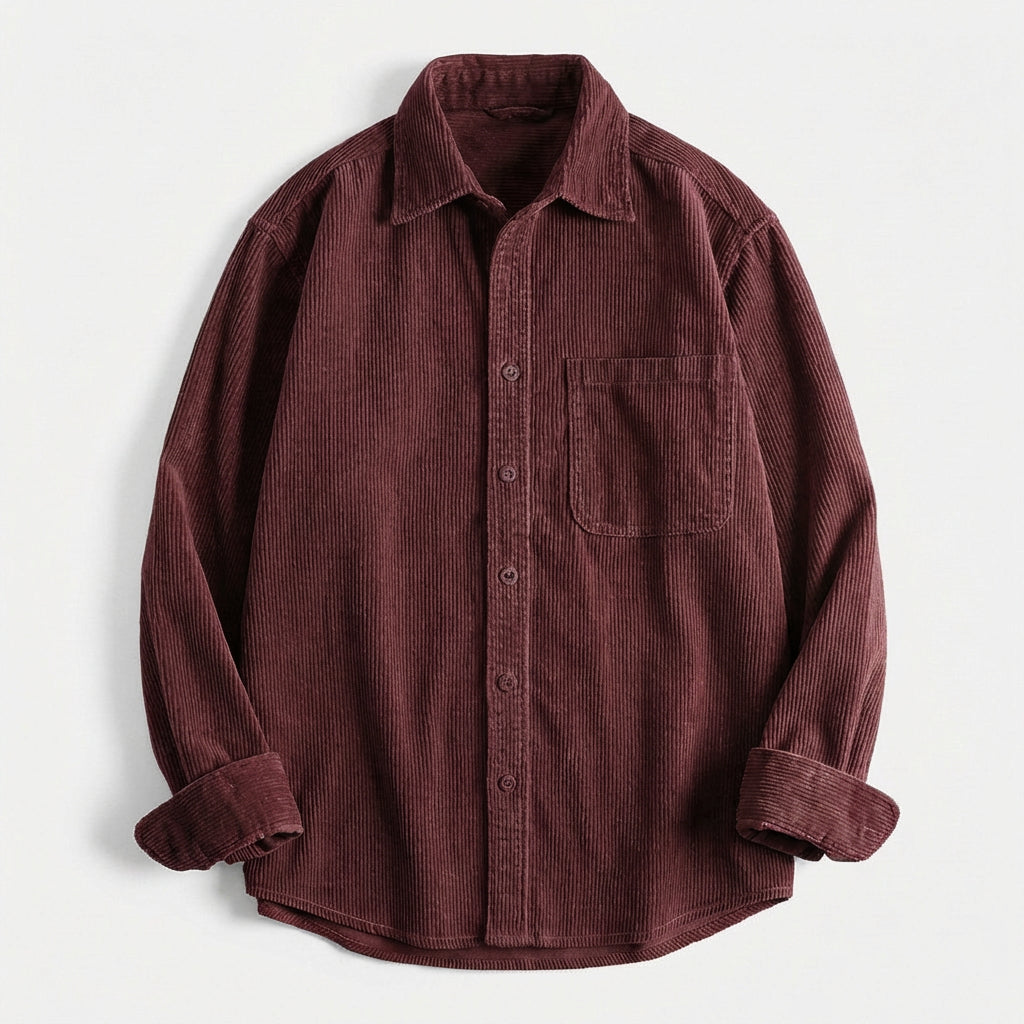 Helvano | Cord-Overshirt für Herren
