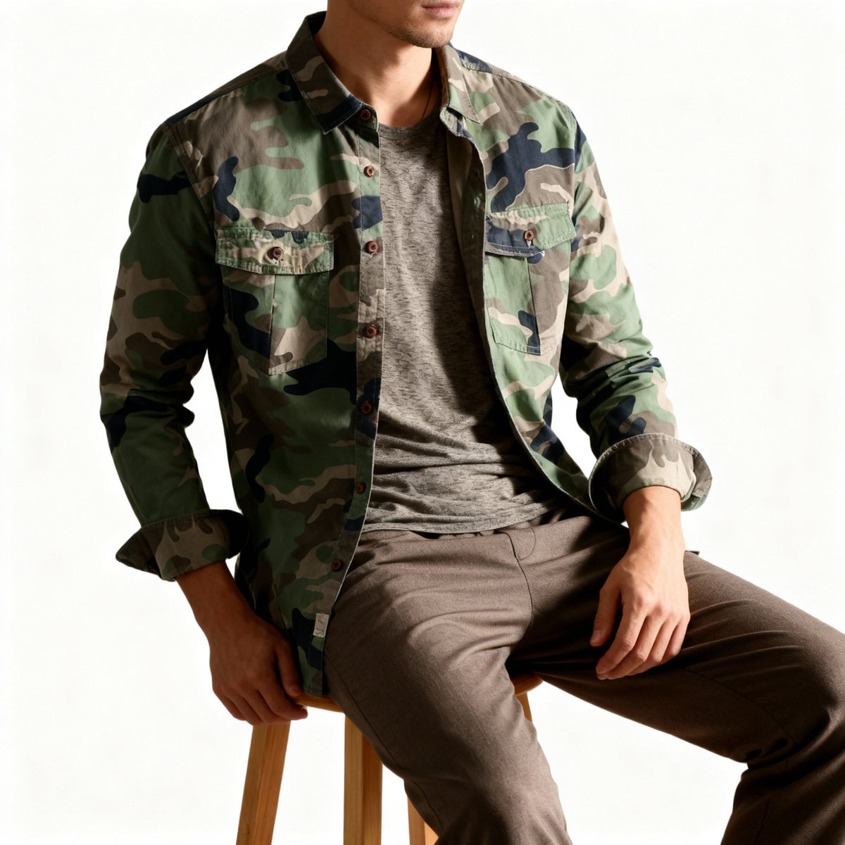 Helvano | Camouflage-Jacke für Herren