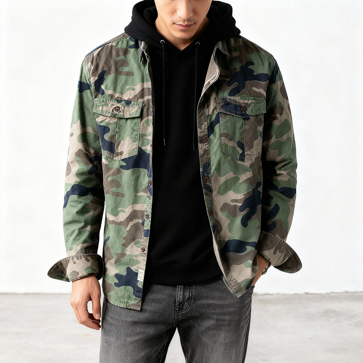 Helvano | Camouflage-Jacke für Herren