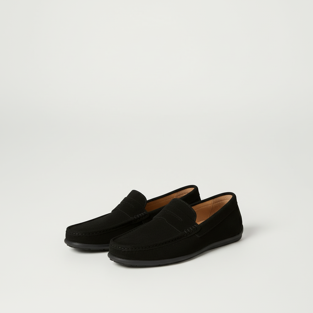 Helvano | Wildleder-Slipper mit flexibler Sohle für Herren