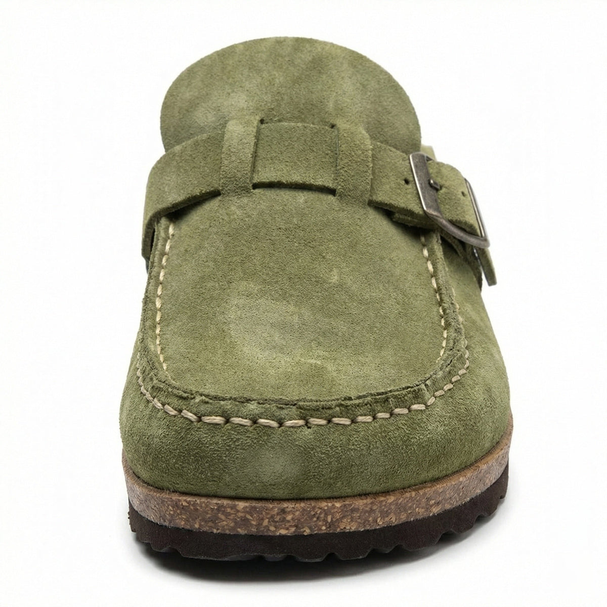 Helvano | Retro Wildleder-Clogs für Damen