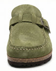 Helvano | Retro Wildleder-Clogs für Damen