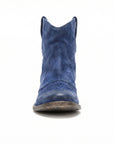 Helvano | Kurze Cowboystiefel für Damen aus Wildleder