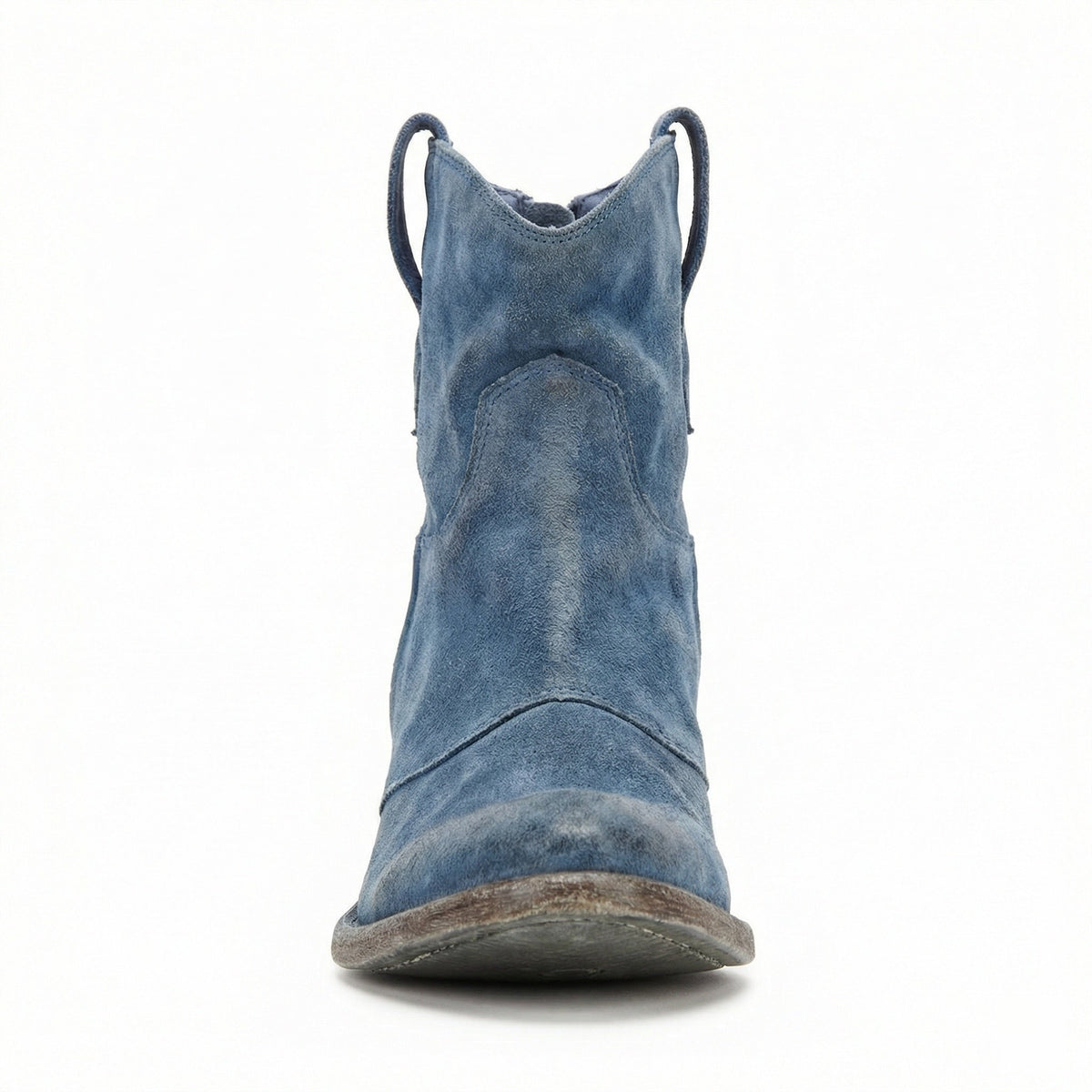 Helvano | Kurze Cowboystiefel für Damen aus Wildleder