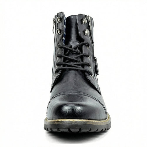 Helvano | Motorradstiefel aus Leder für Herren