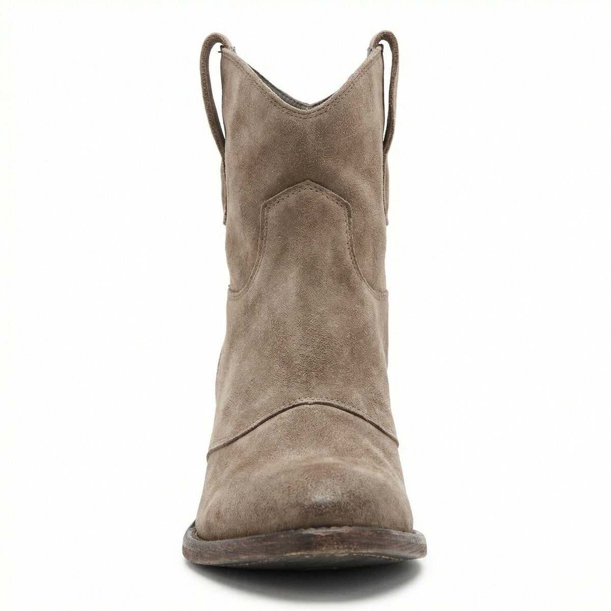 Helvano | Kurze Cowboystiefel für Damen aus Wildleder