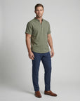 Helvano | Herren-Poloshirt mit V-Ausschnitt