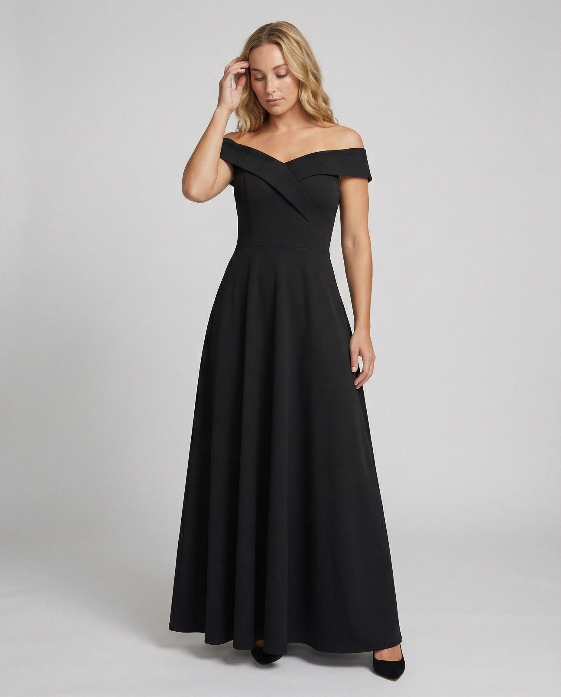 Helvano | Off-Shoulder Abendkleid für Damen