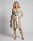Helvano | Traditionelles Dirndl mit Schnürmieder für Damen