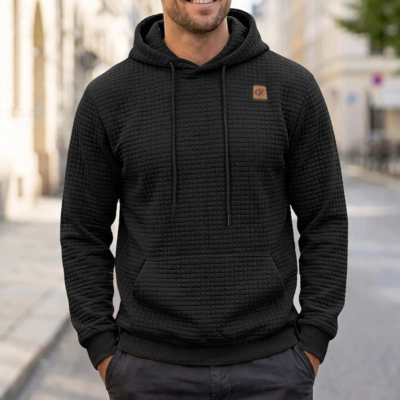 Helvano | Strukturierter Herren-Hoodie
