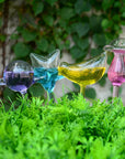 Helvano | Selbstbewässernder Glas-Blumentopf für Zimmerpflanzen