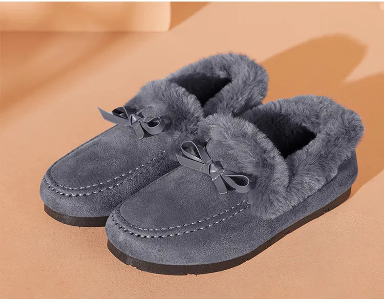 Helvano | Winter-Hausschuhe für Damen, warm gefüttert