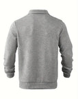 Helvano | Leichter Strickpullover mit Reissverschluss für Herren