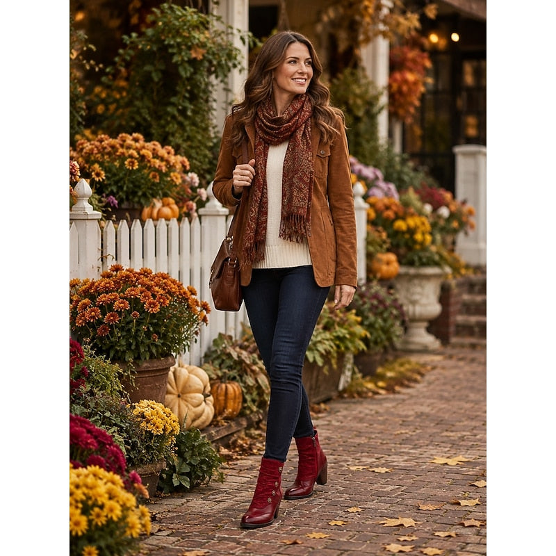 Helvano | Damen Stiefeletten mit Absatz