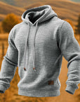 Helvano | Strukturierter Hoodie für Herren